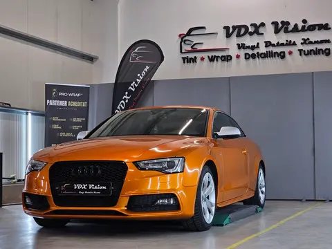 Colantare auto integrală în portocaliu – VDXVISION Sibiu
